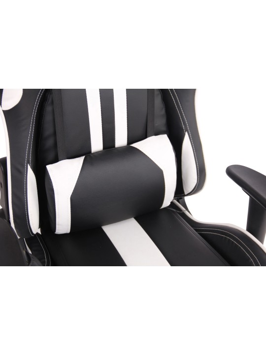 Bureaustoel Limit XM kunstleer, zwart/wit