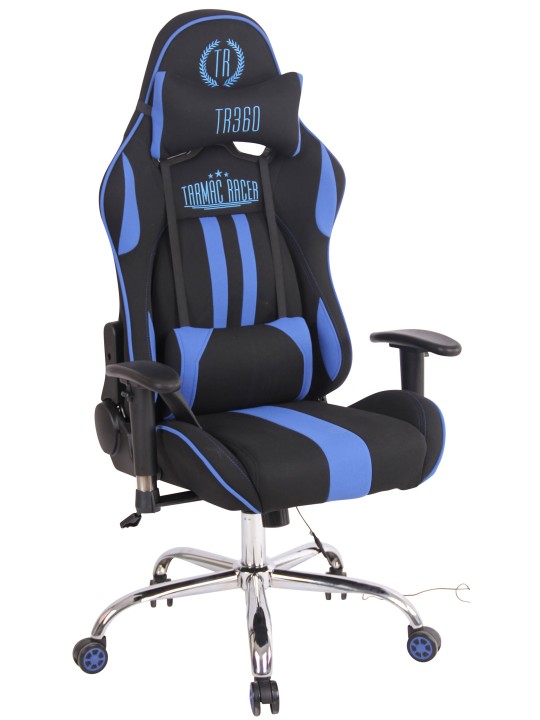 Bureaustoel Limit XM stof, zwart/blauw