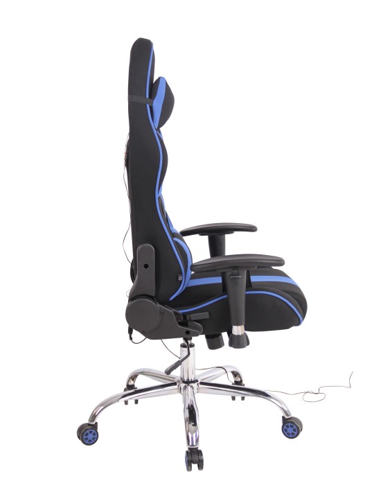 Bureaustoel Limit XM stof, zwart/blauw