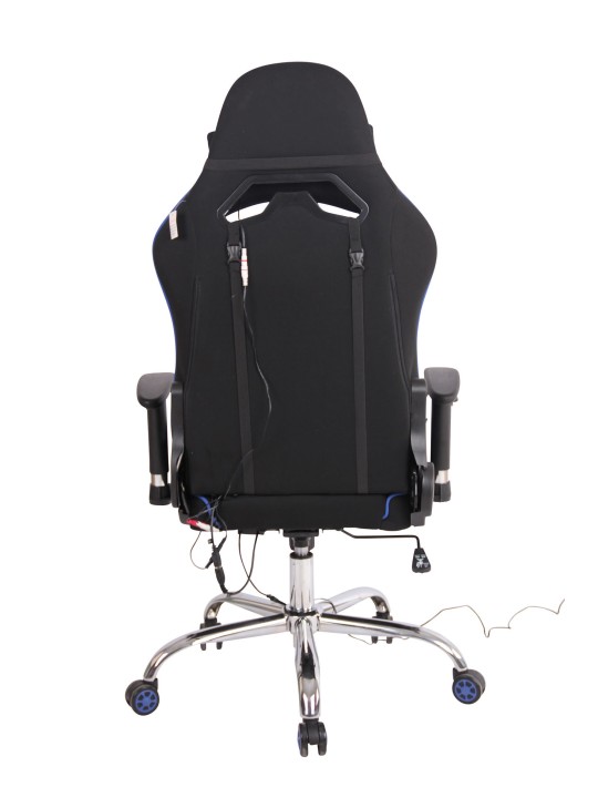 Bureaustoel Limit XM stof, zwart/blauw