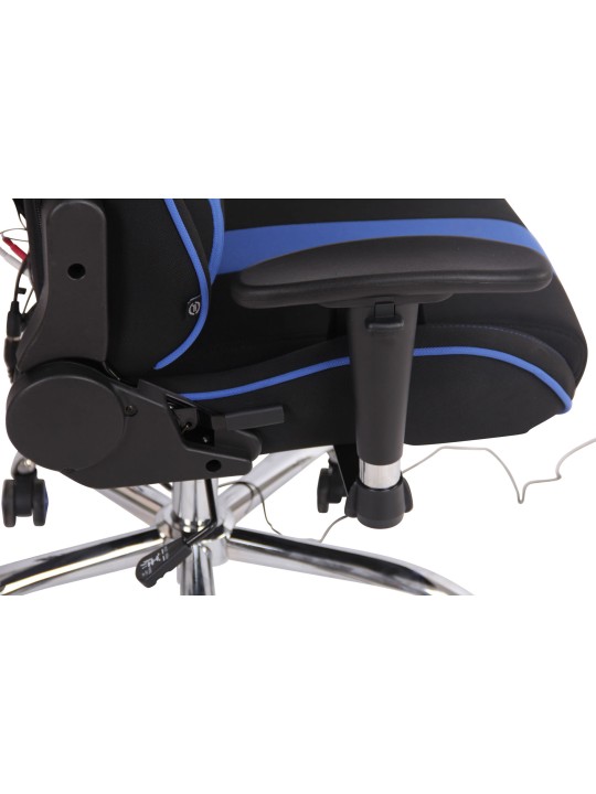 Bureaustoel Limit XM stof, zwart/blauw