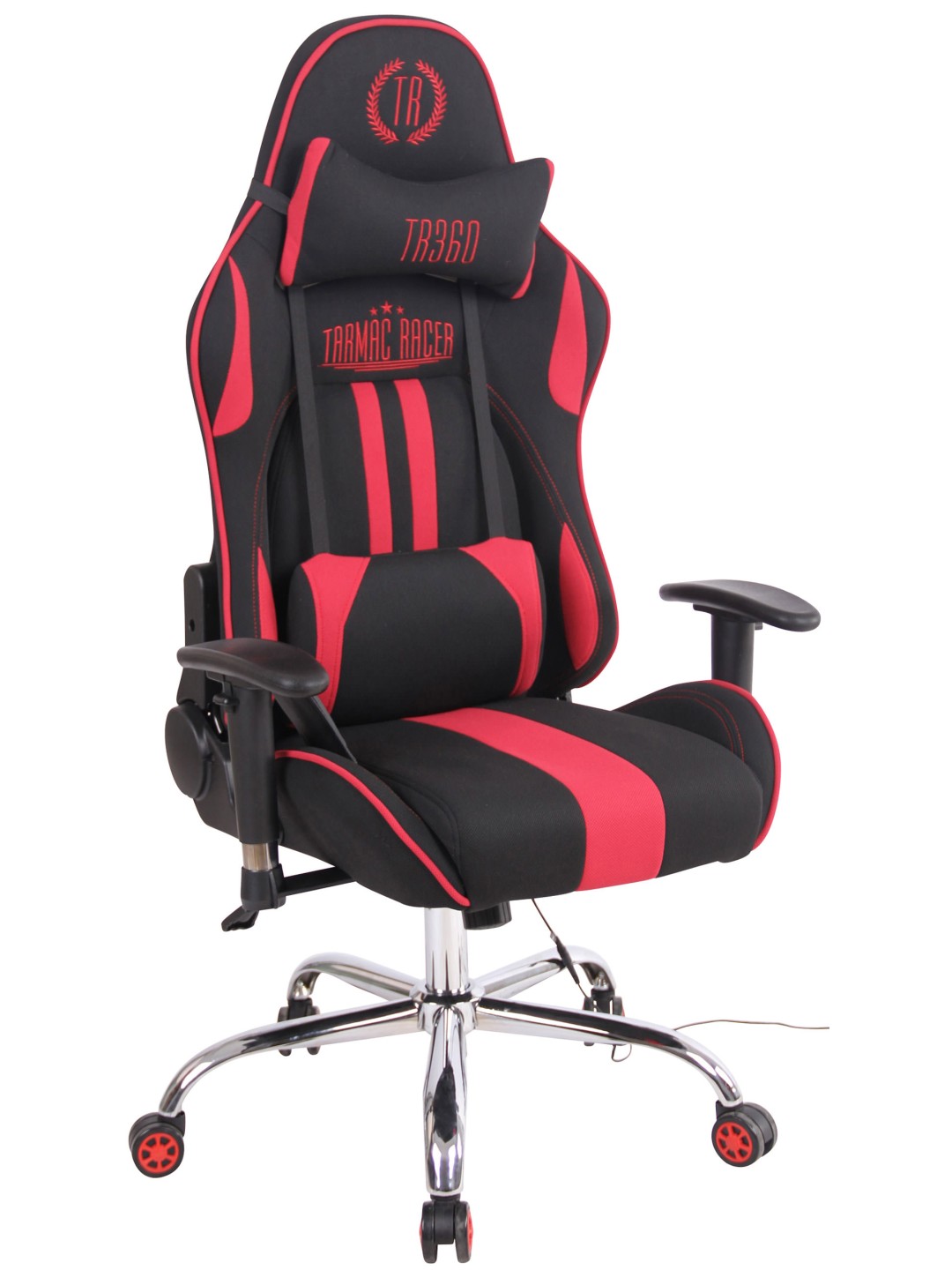 Bureaustoel Limit XM stof, zwart/rood