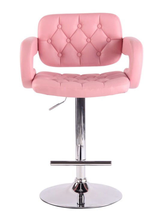 Set van 2 barkrukken Dublin C, roze Set van 2 barkrukken Dublin C, roze