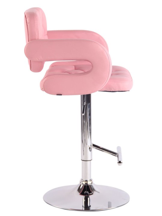 Set van 2 barkrukken Dublin C, roze Set van 2 barkrukken Dublin C, roze
