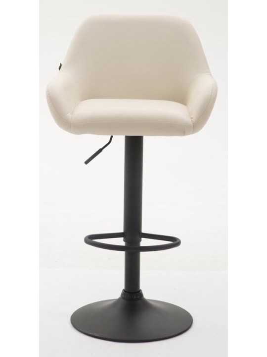 Set van 2 barkrukken Braga kunstleer, crème