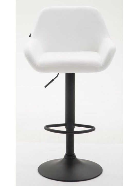 Set van 2 barkrukken Braga kunstleer, wit