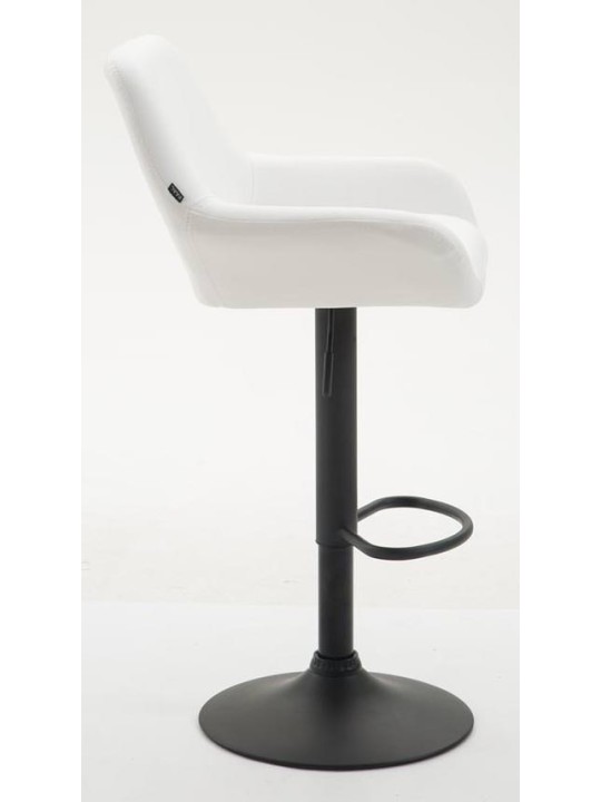 Set van 2 barkrukken Braga kunstleer, wit