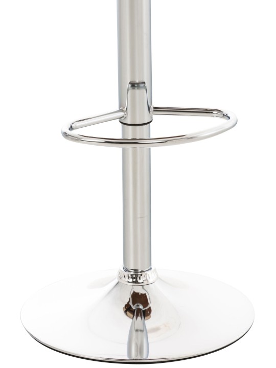 Barkruk Sarnia kunstleer, walnoot/zwart