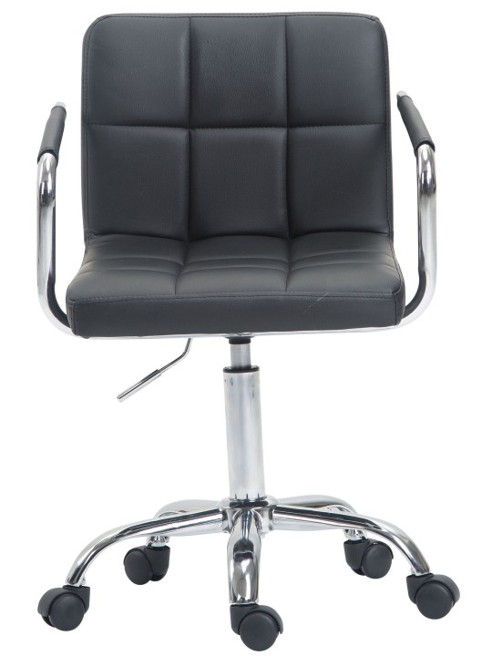 Bureaustoel Lucy V2 kunstleer, grijs