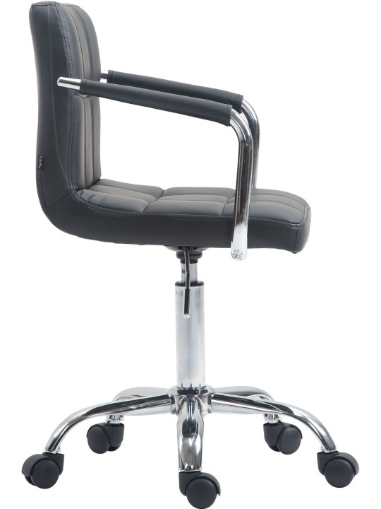 Bureaustoel Lucy V2 kunstleer, grijs