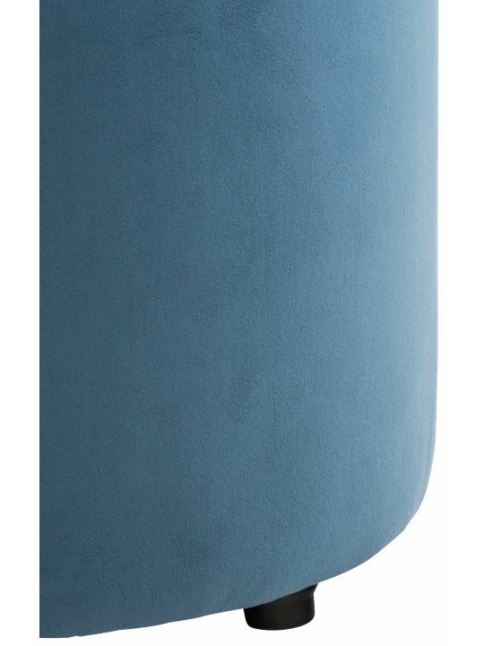 Kruk Pantin fluweel, blauw Kruk Pantin fluweel, blauw
