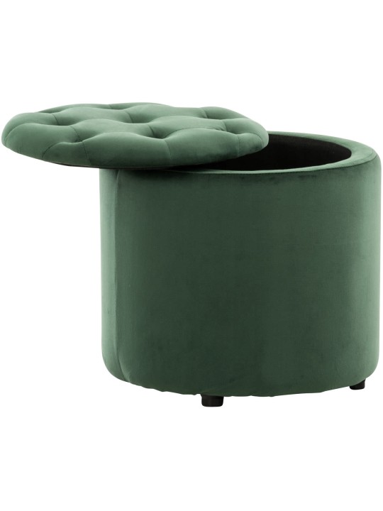 Kruk Pantin fluweel, groen Kruk Pantin fluweel, groen