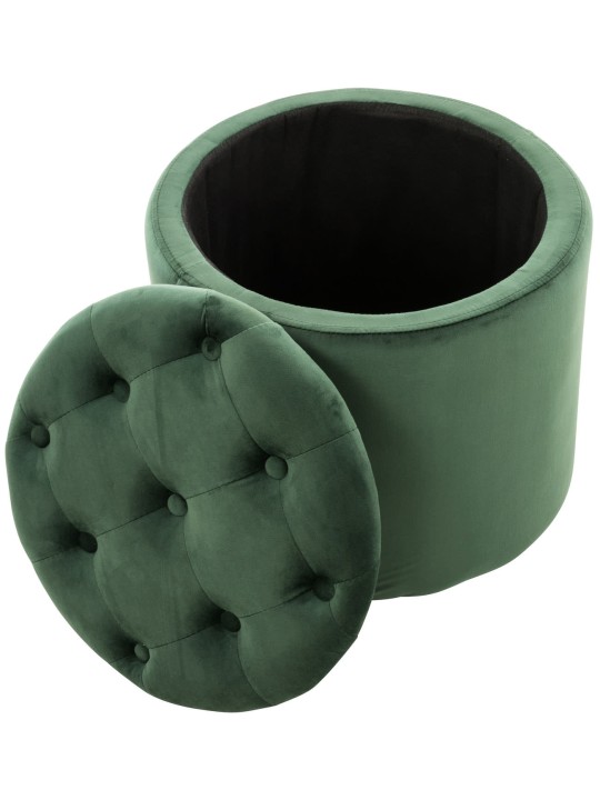 Kruk Pantin fluweel, groen Kruk Pantin fluweel, groen
