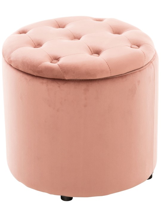 Kruk Pantin fluweel, roze