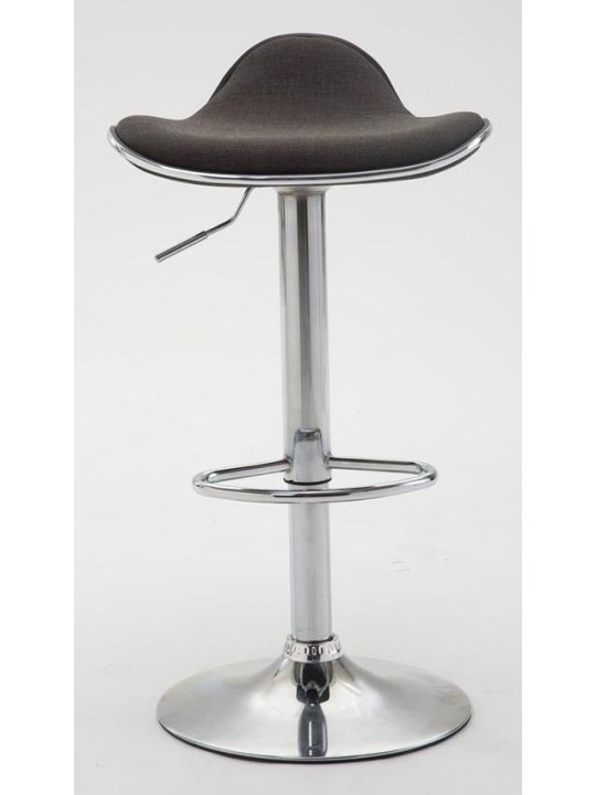 Set van 2 barkrukken Shanghai stof C, donkergrijs