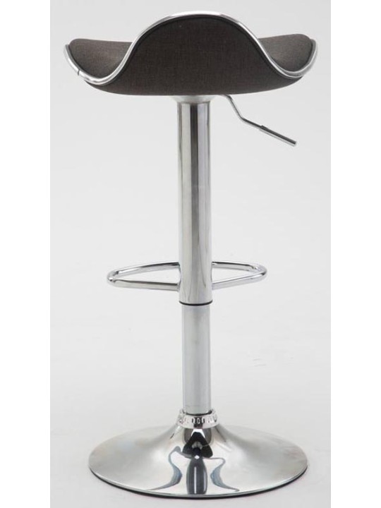 Set van 2 barkrukken Shanghai stof C, donkergrijs