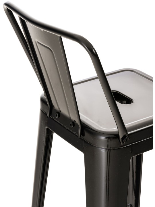 Set van 2 barkrukken Mason, zwart