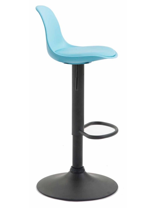 Set van 2 barkrukken Kiel kunststof, blauw