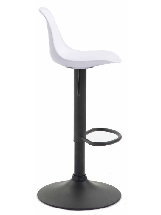 Set van 2 barkrukken Kiel kunststof, wit