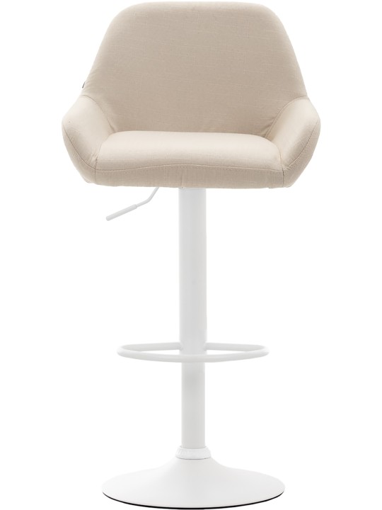 Barkruk Braga stof, crème