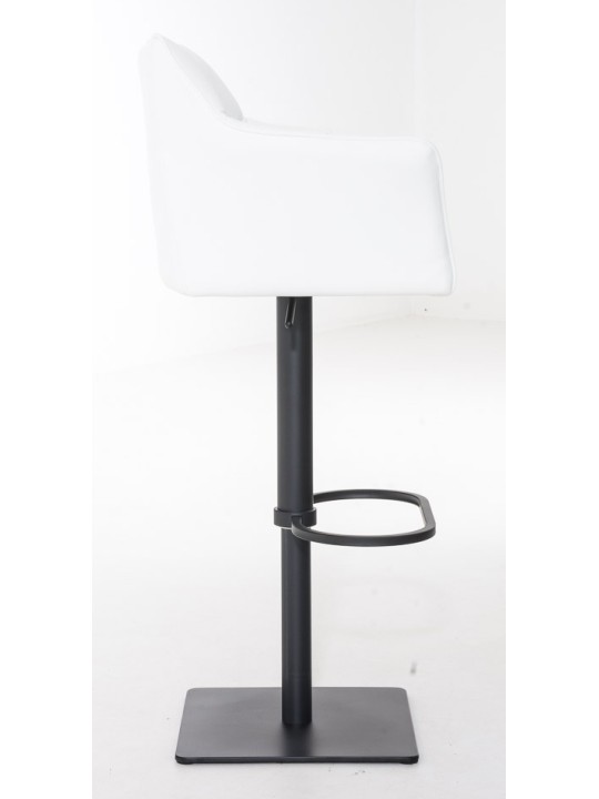 Set van 2 barkrukken Damaso kunstleer, wit