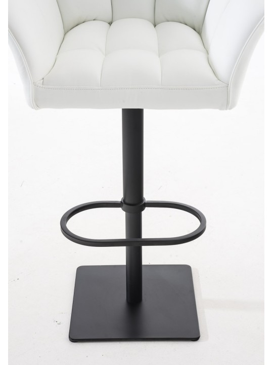 Set van 2 barkrukken Damaso kunstleer, wit