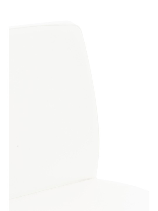 Set van 2 barkrukken Cadiz kunstleer, wit