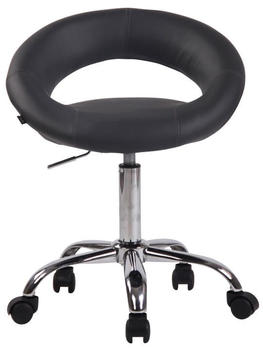 Werkkruk Olinda kunstleer, grijs Werkkruk Olinda kunstleer, grijs