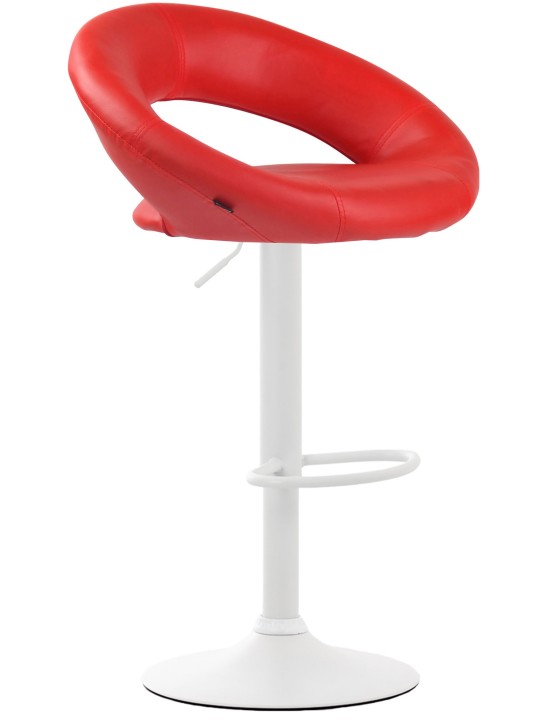 Barkruk Olinda kunstleer, rood Barkruk Olinda kunstleer, rood