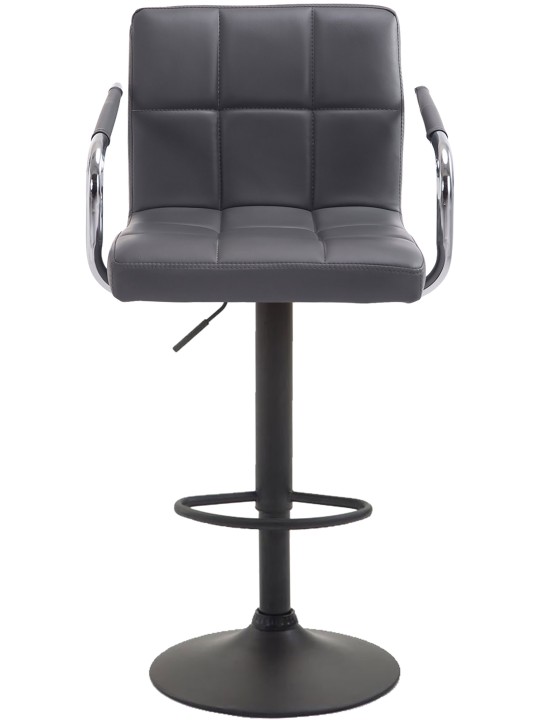 Set van 2 barkrukken Lucy V2, grijs