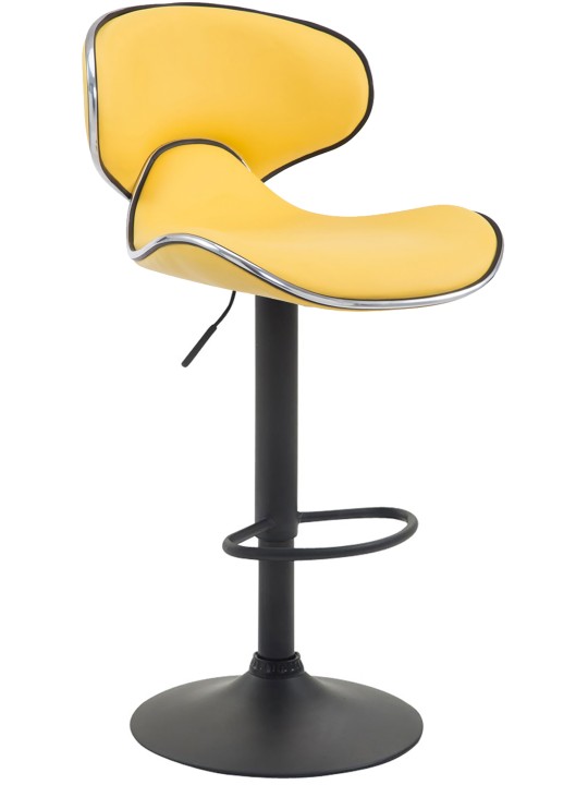 Set van 2 barkrukken Las Vegas V2 kunstleer, geel