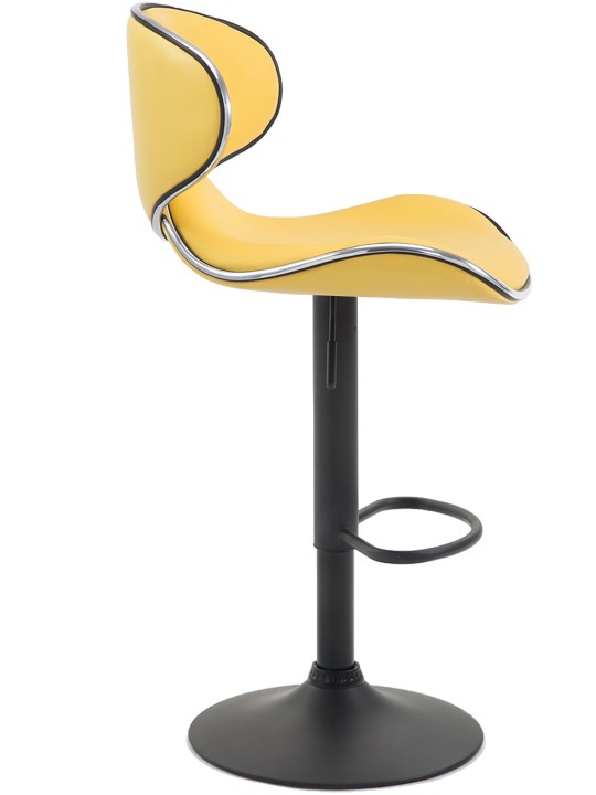 Set van 2 barkrukken Las Vegas V2 kunstleer, geel