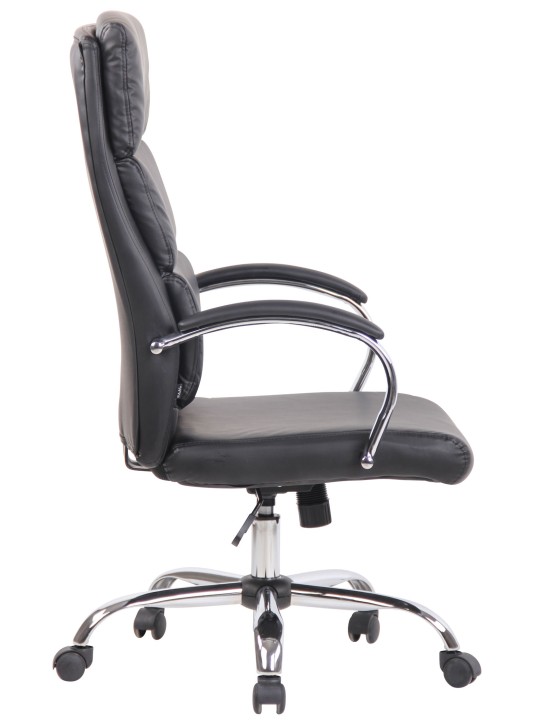 Bureaustoel Bradford kunstleer, zwart