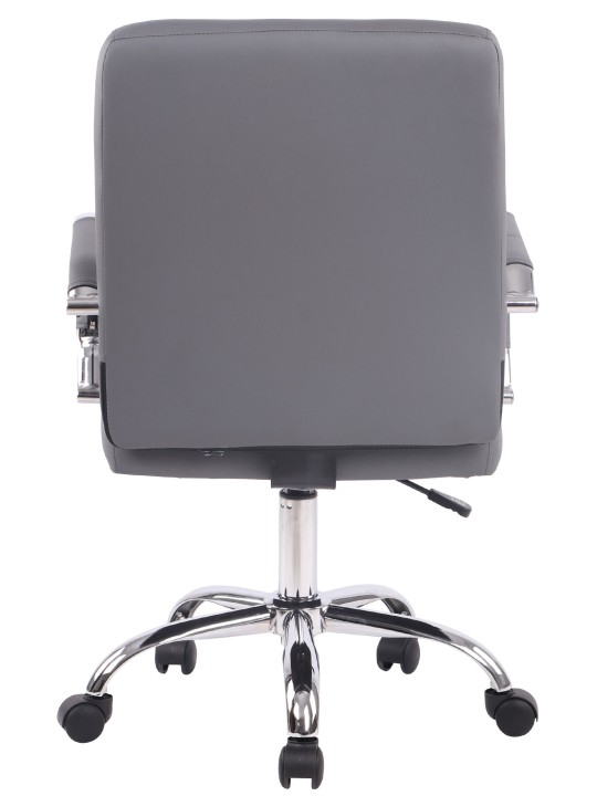 Bureaustoel Deli PRO kunstleer, grijs