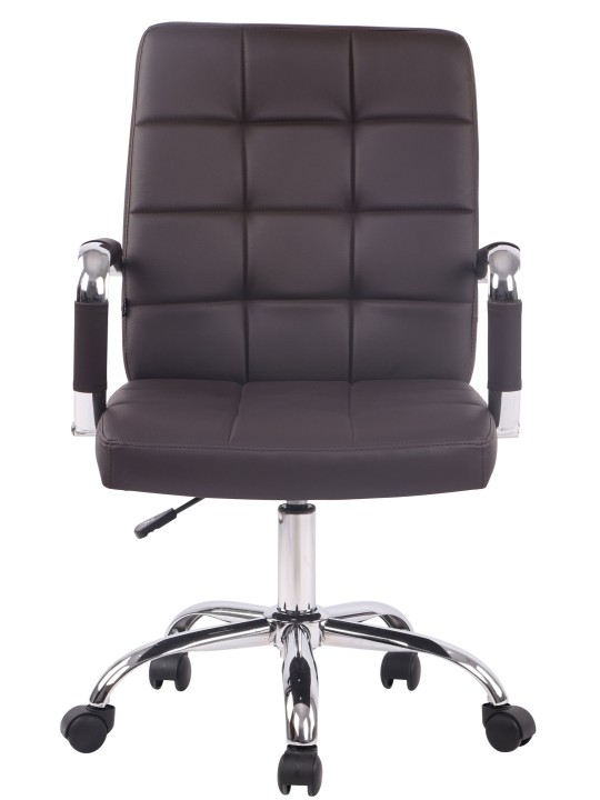 Bureaustoel Deli PRO kunstleer, bruin