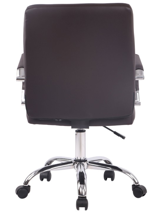 Bureaustoel Deli PRO kunstleer, bruin