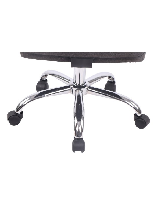 Bureaustoel Deli PRO stof, donkergrijs