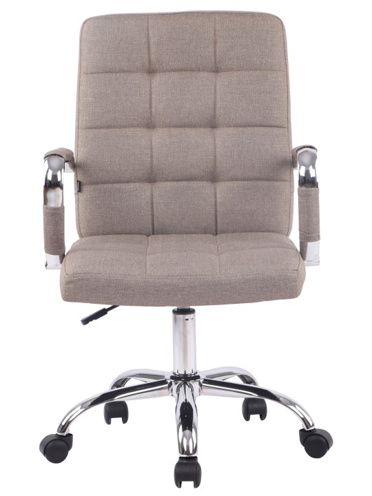 Bureaustoel Deli PRO stof, taupe