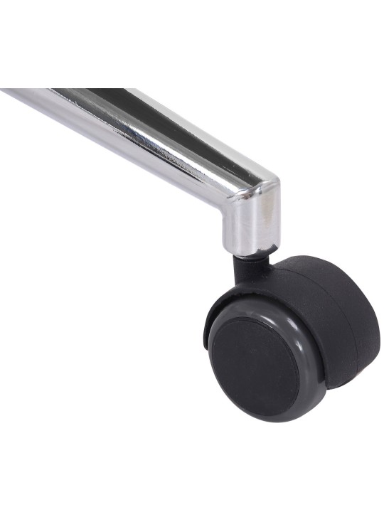 Bureaustoel Varel kunstleer, naturel/zwart