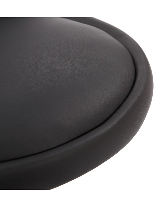 Werkkruk Teramo kunstleer, zwart