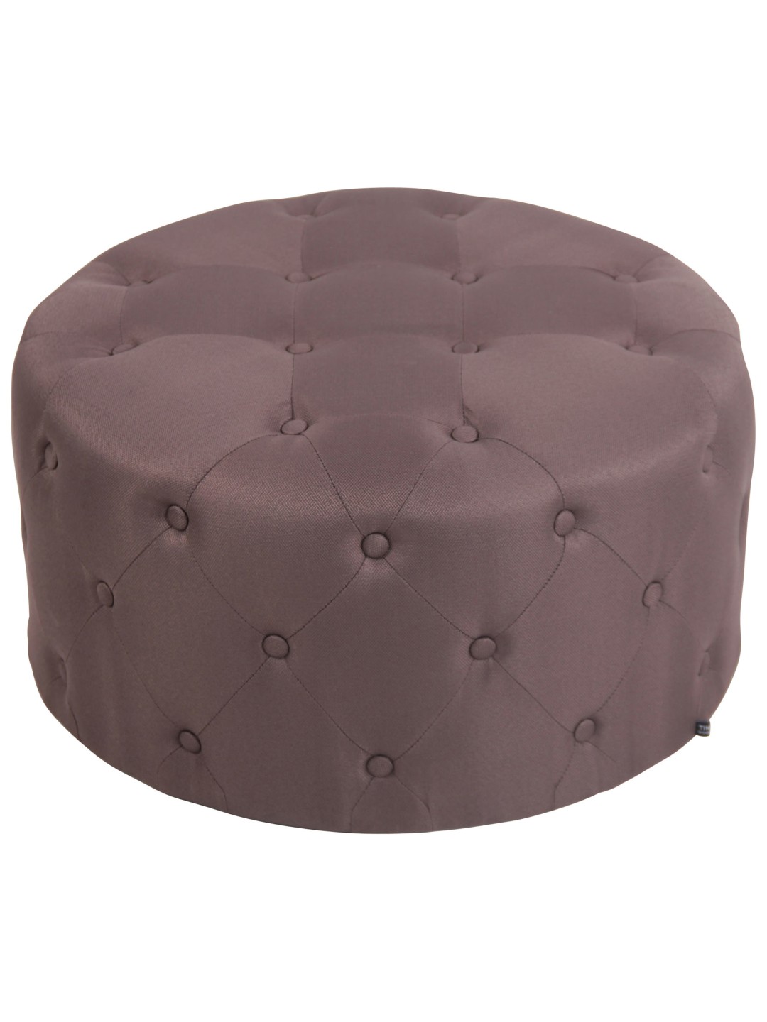 Voetenbank Corsica stof, bruin