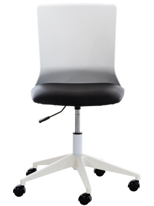 Bureaustoel Apolda kunstleer, zwart