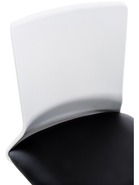 Bureaustoel Apolda kunstleer, zwart