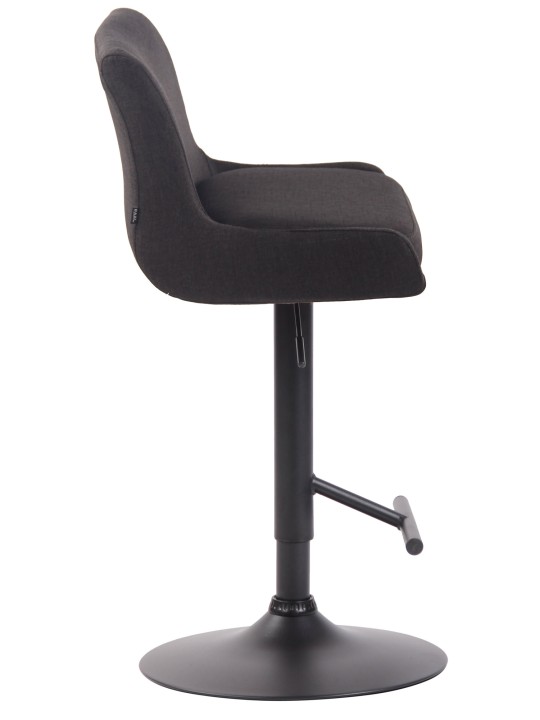 Barkruk clubstof, donkergrijs Barkruk clubstof, donkergrijs