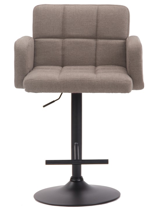 Barkruk Los Angeles, stof, taupe