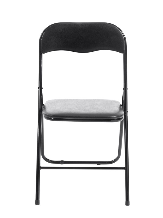 Felix klapstoel, zwart/zwart