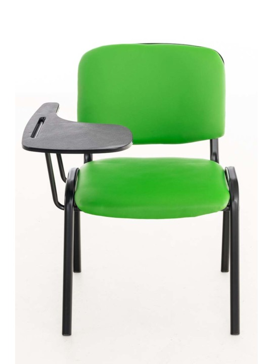 Set van 4 Ken stoelen met klaptafel kunstleer, groen Set van 4 Ken stoelen met klaptafel kunstleer, groen