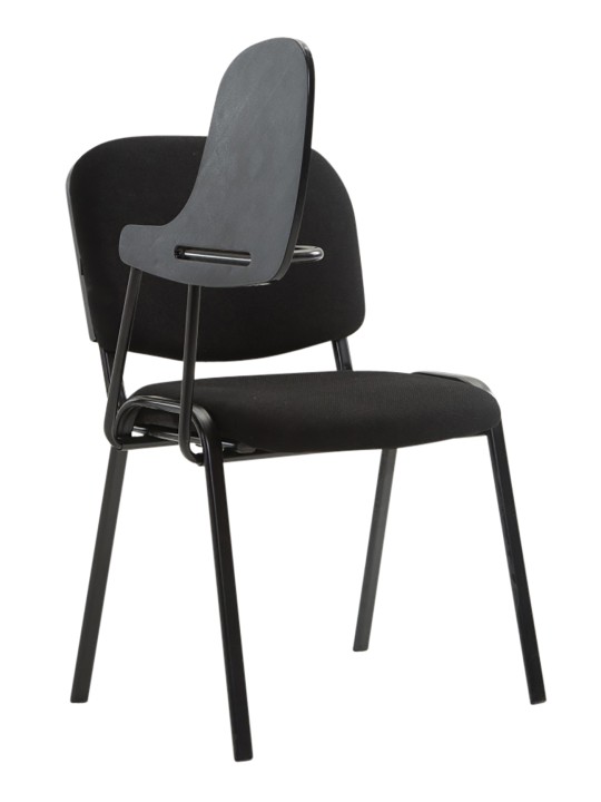 Set van 4 Ken stoelen met klaptafel stof, zwart Set van 4 Ken stoelen met klaptafel stof, zwart