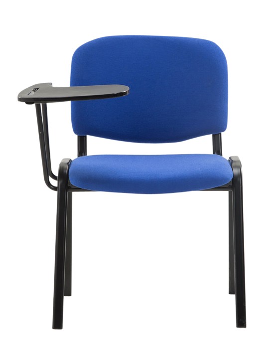 Set van 4 Ken stoelen met klaptafel stof, blauw Set van 4 Ken stoelen met klaptafel stof, blauw