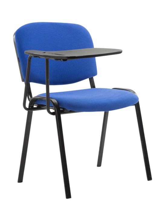 Set van 4 Ken stoelen met klaptafel stof, blauw Set van 4 Ken stoelen met klaptafel stof, blauw
